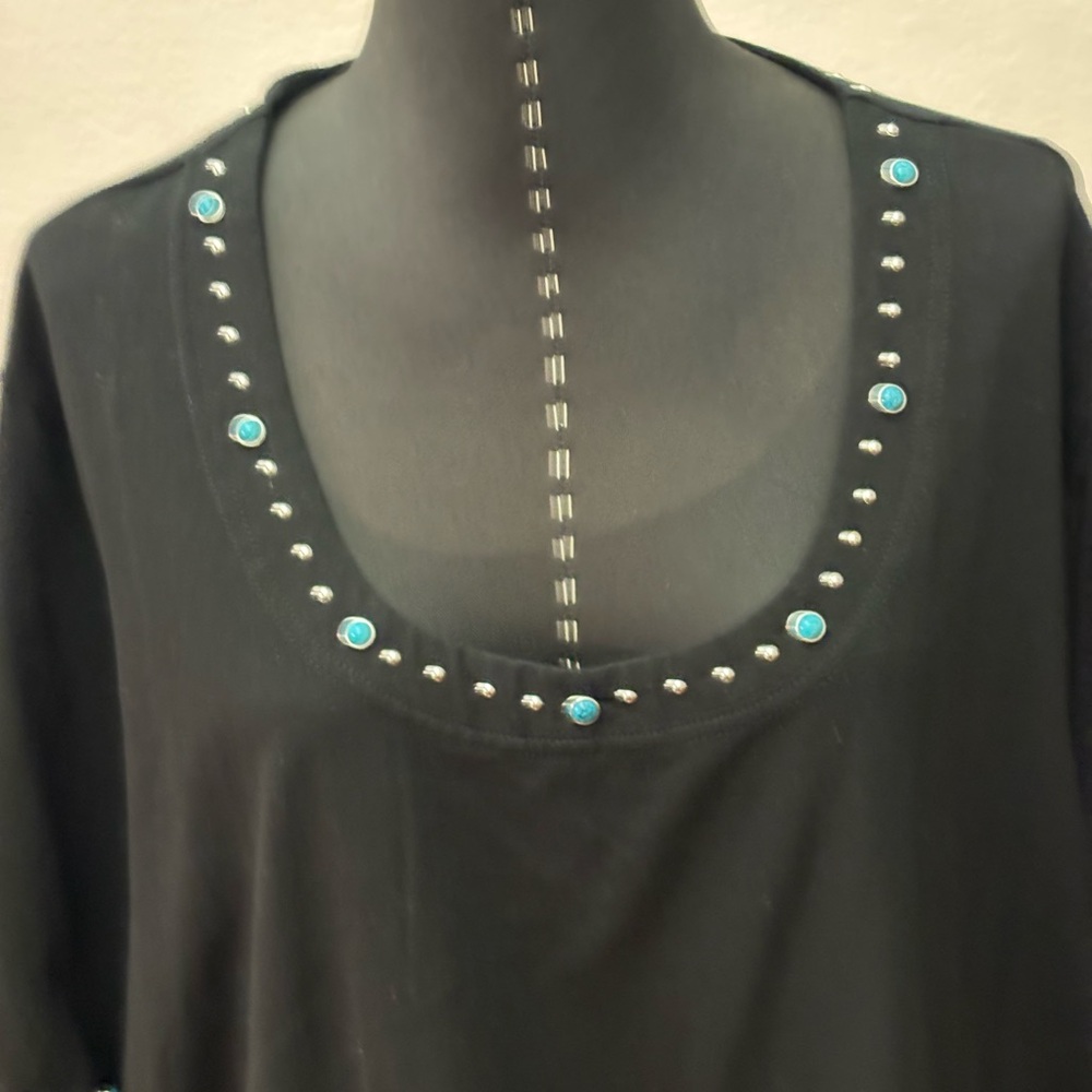 QUACKER FACTORY WOMENS TOP SHIRT BLOUSE EXCELLENT CONDITION SEE PICS - Picture 4 of 5